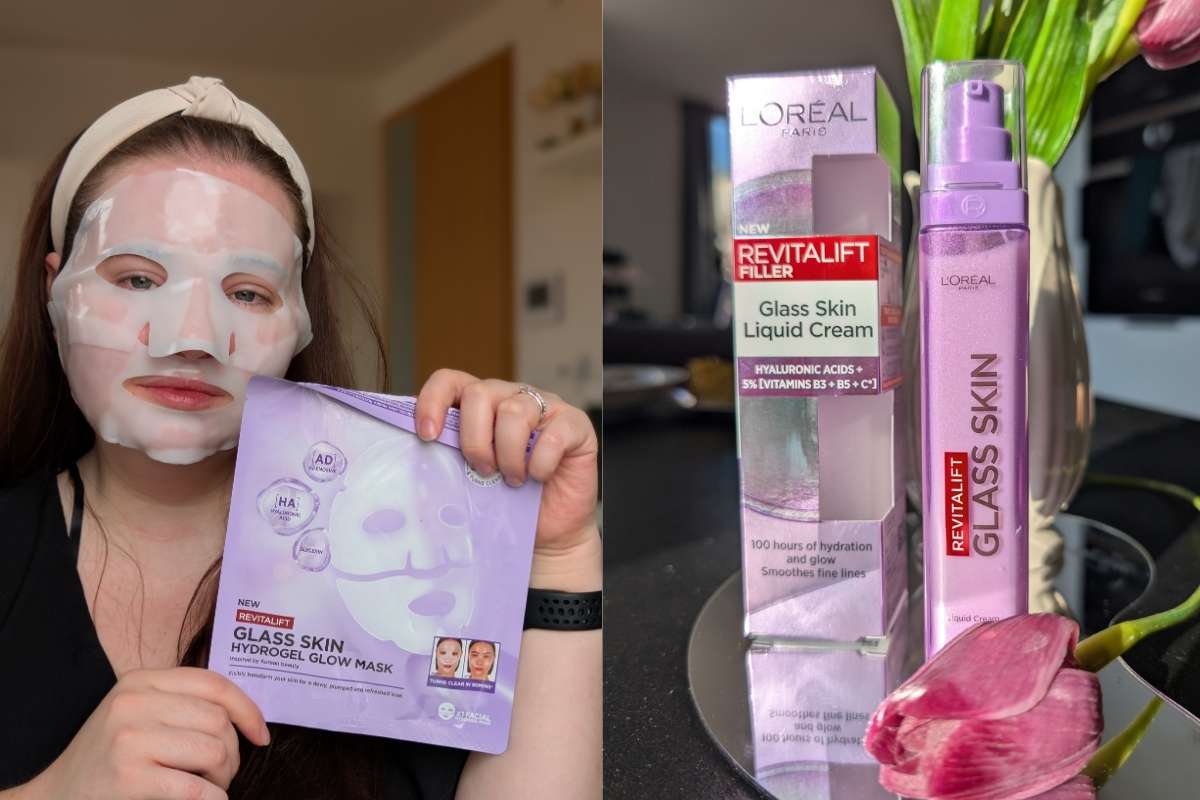 loreal paris revitalift glass skin recenze