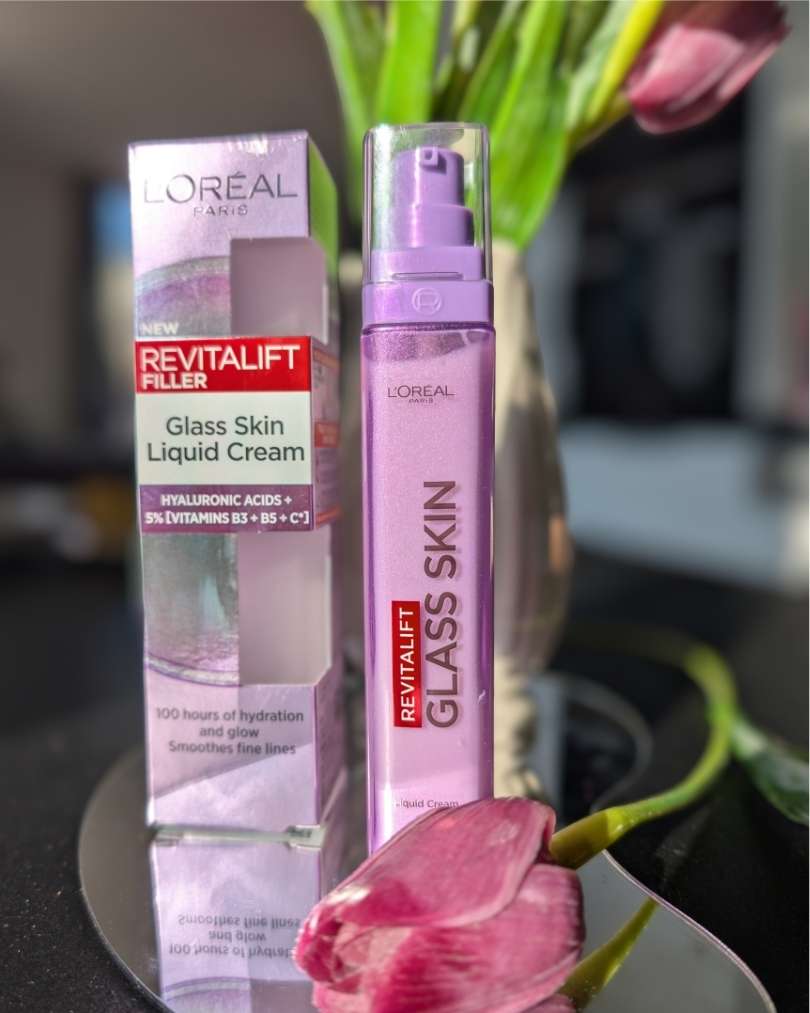 loreal paris revitalift glass skin krém recenze